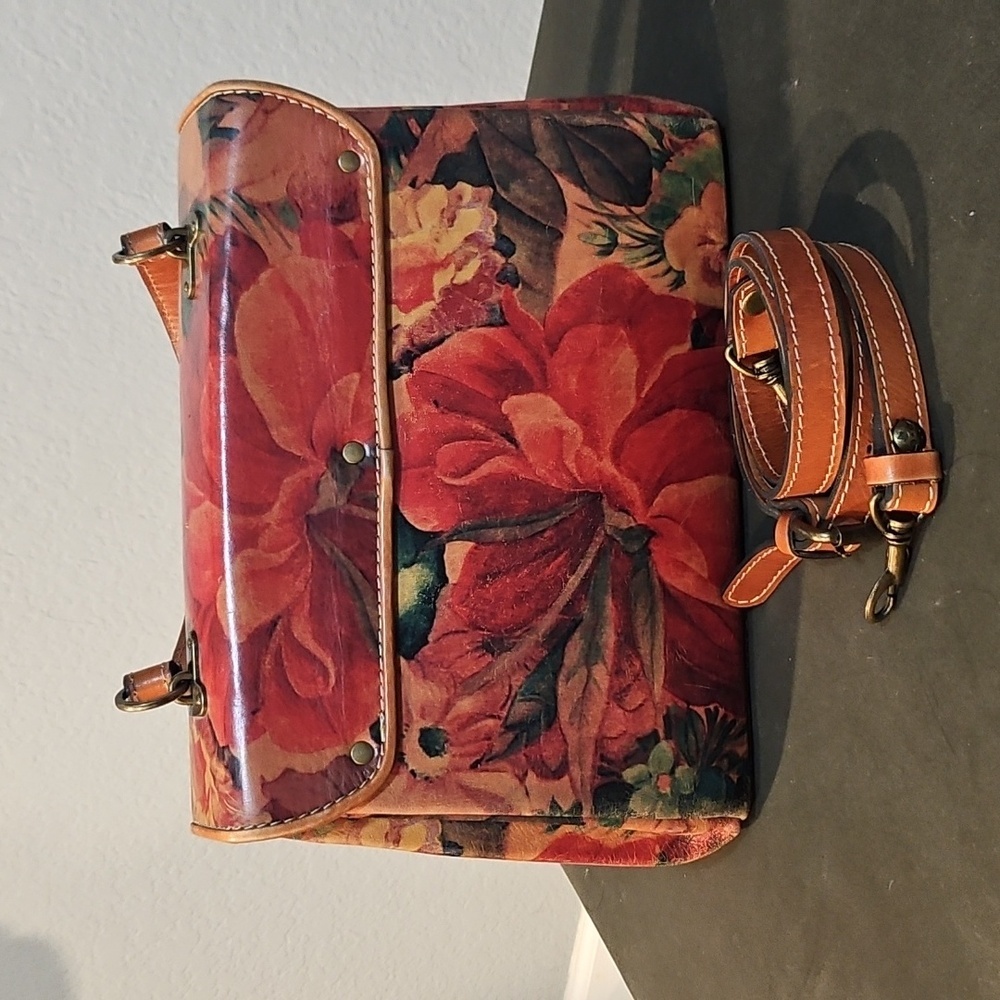 Patricia Nash Verga Frame Satchel - Picture 5 of 11